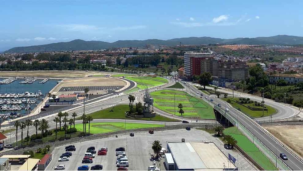 Acceso sur zona actuación Corredor Verde WEB