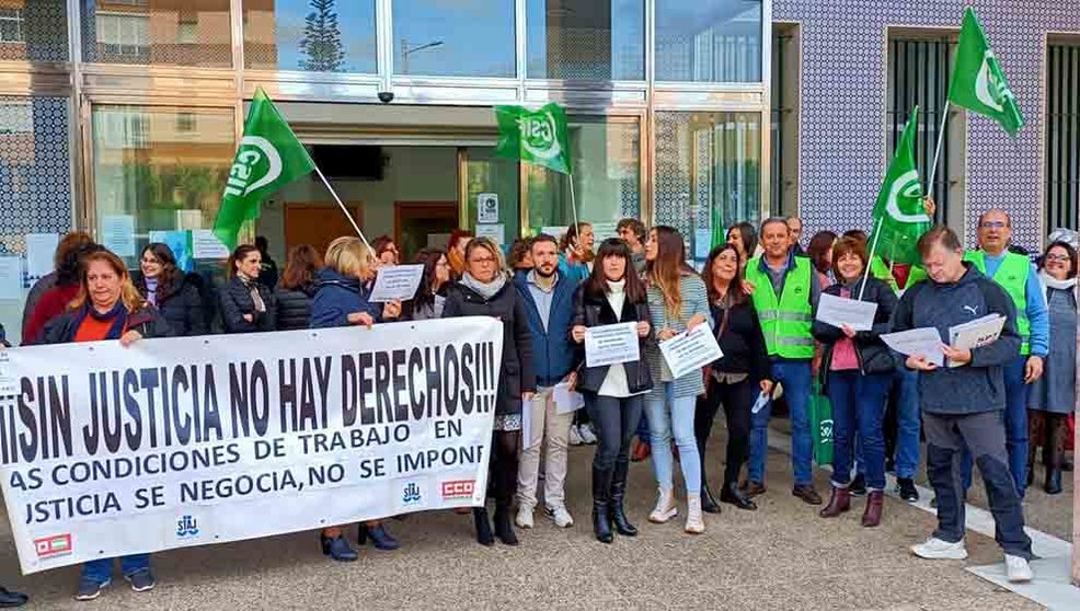 Concentración de delegados de CSIF