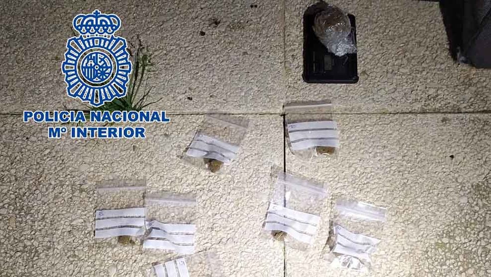 Droga incautada en La Línea de la Concepción