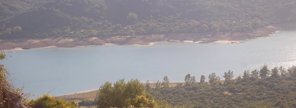 Embalse de Guadarranque, en Castellar de la Frontera