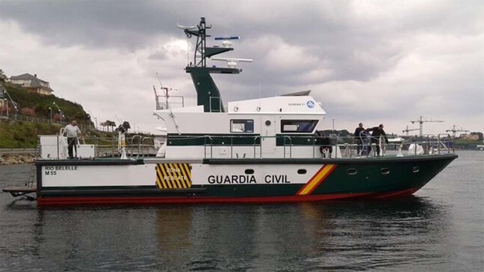 Patrullera de la Guardia Civil atacada por narcolanchas