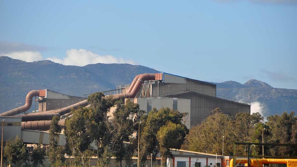 Zona industrial de Los Barrios