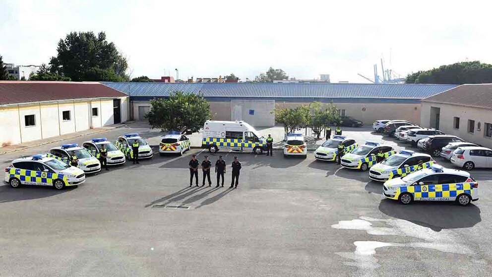 Vehículos de la Policía Local de Algeciras