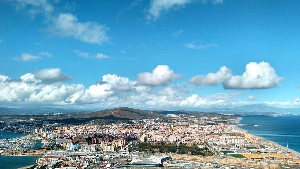 Vista general de La Línea de la Concepción